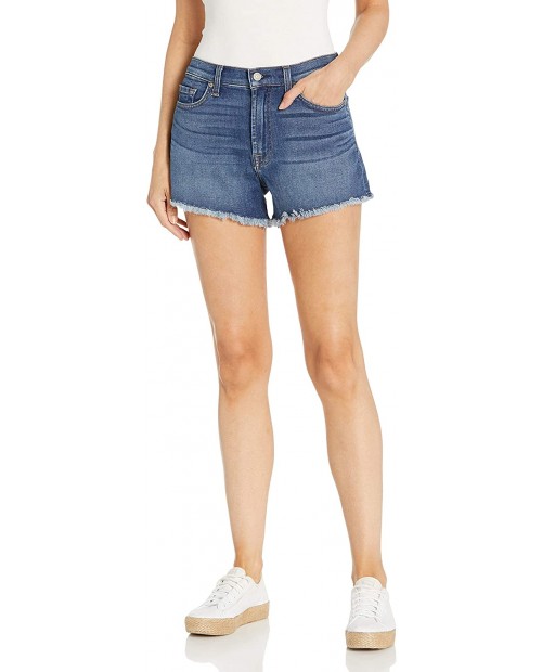 7 For All Mankind Womens Jeans Denim Short at  Women’s Clothing store