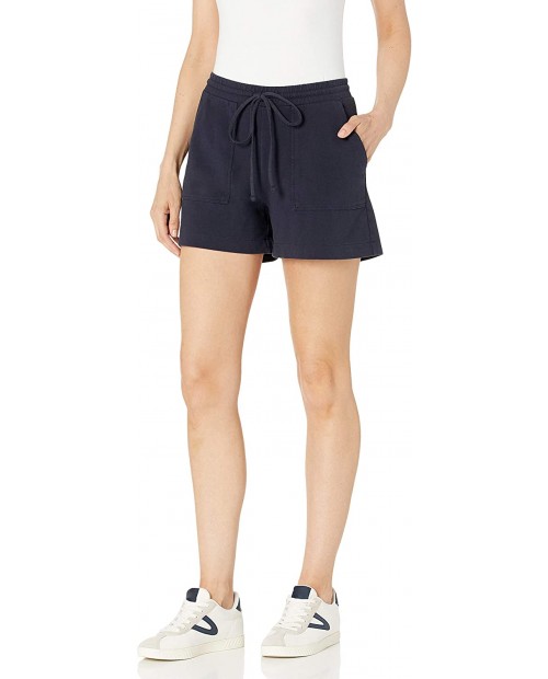  Brand - Daily Ritual Women's Stretch Cotton Knit Twill Easy Short