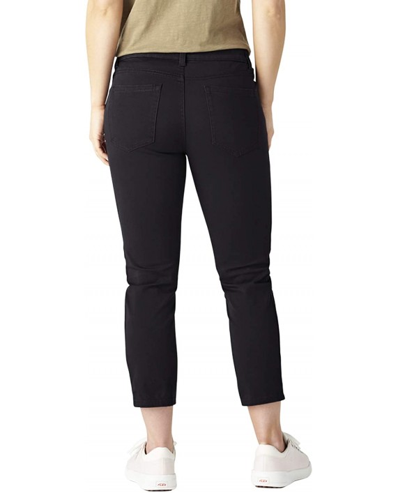 Dickies Women's Perfect Shape Twill Capris at Women’s Clothing store