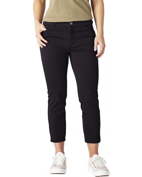 Dickies Women's Perfect Shape Twill Capris at Women’s Clothing store