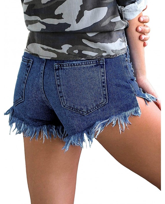 Luodemiss womens Denim Shorts at Women’s Clothing store
