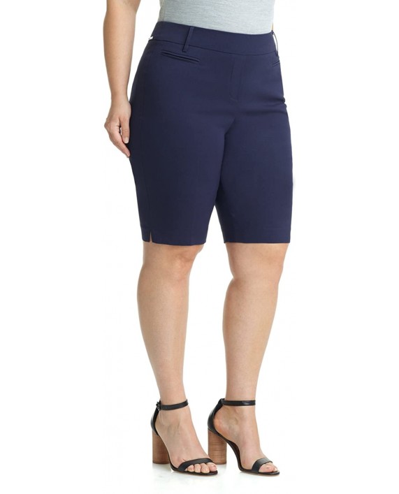 Rekucci Curvy Woman Ease into Comfort Plus Size Modern City Short at Women’s Clothing store