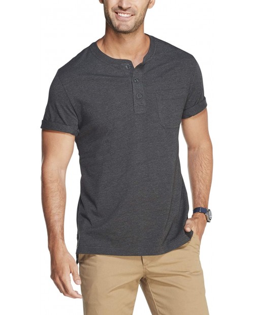Dam Good Supply Co Performance Work Short-Sleeve Henley Shirt at  Men’s Clothing store