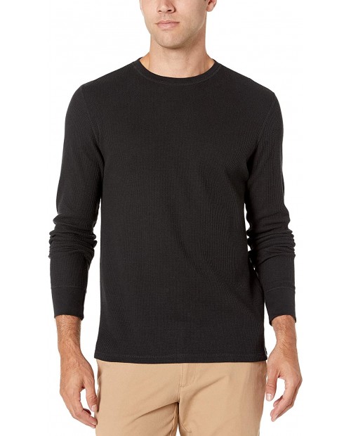  Essentials Men's Slim-fit Long-Sleeve Waffle Shirt
