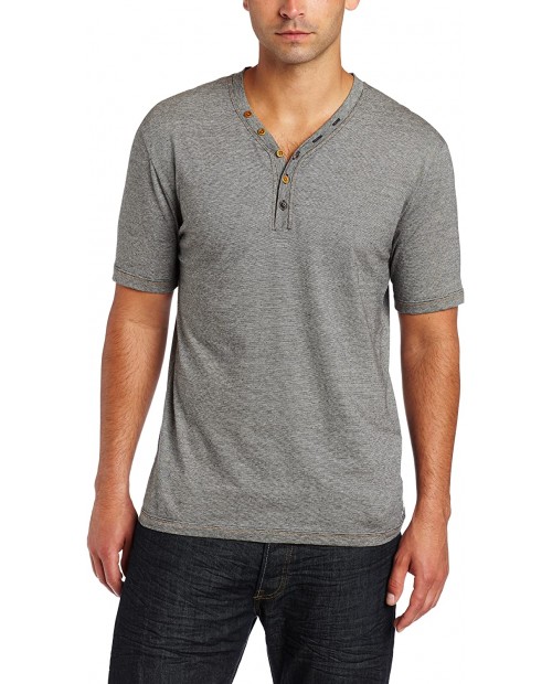 French Connection Men's Tar Stripe Henley at  Men’s Clothing store Henley Shirts
