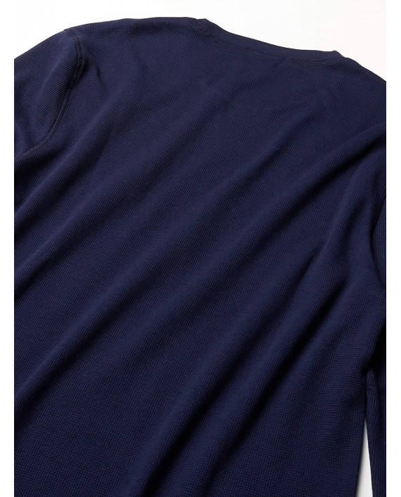 LRG Men's Long Sleeve Raglan Henley Shirt