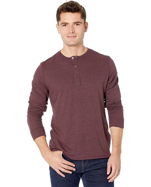 Mens Threads 4 Thought - Triblend Long Sleeve Henley