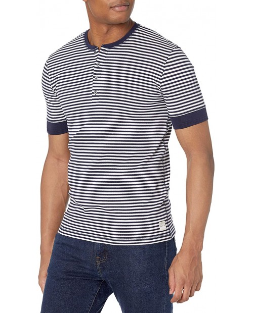 Paul Smith Men's Short Sleeve Henley T-Shirt at  Men’s Clothing store