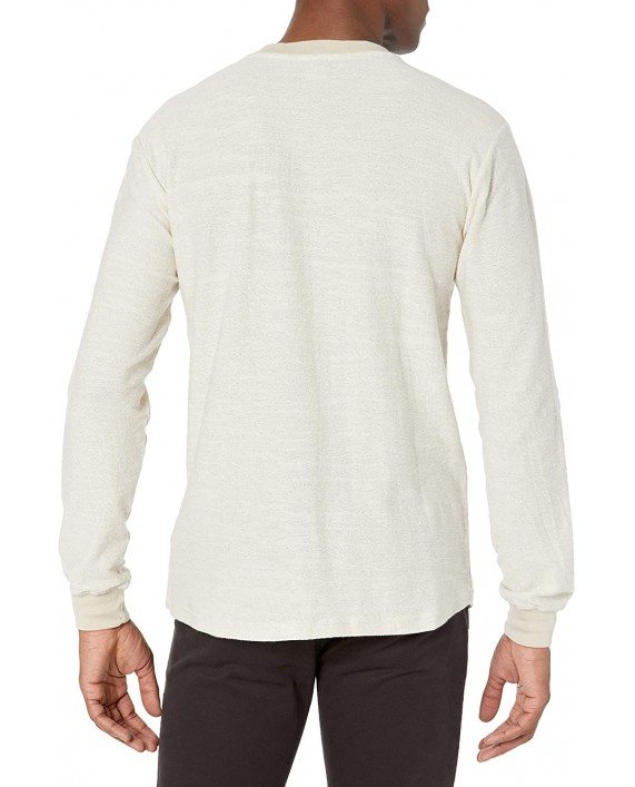 RVCA Men's Lush Long Sleeve Henley Shirt