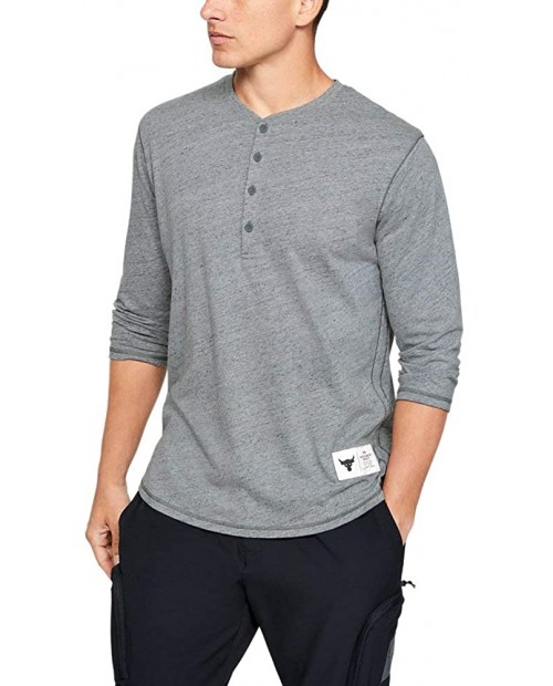 Under Armour Project Rock ¾ Henley at  Men’s Clothing store