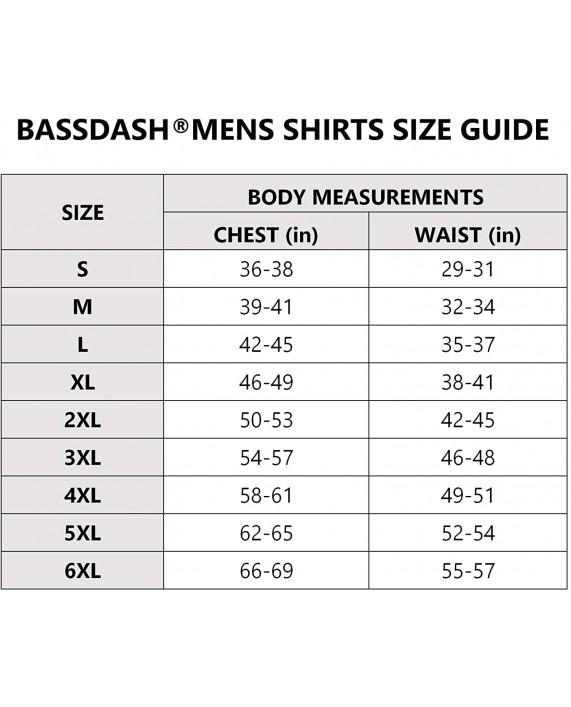 Bassdash Fishing Shirt for Men UPF 50+ Light Sweatshirt Vented Long Sleeve at Men’s Clothing store