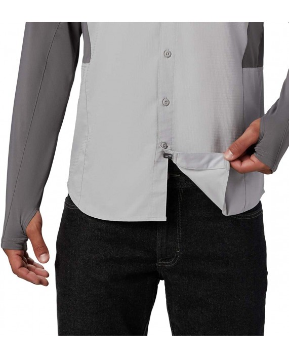 Columbia Men's Silver Ridge Lite Hybrid Shirt Columbia Grey City Grey Large