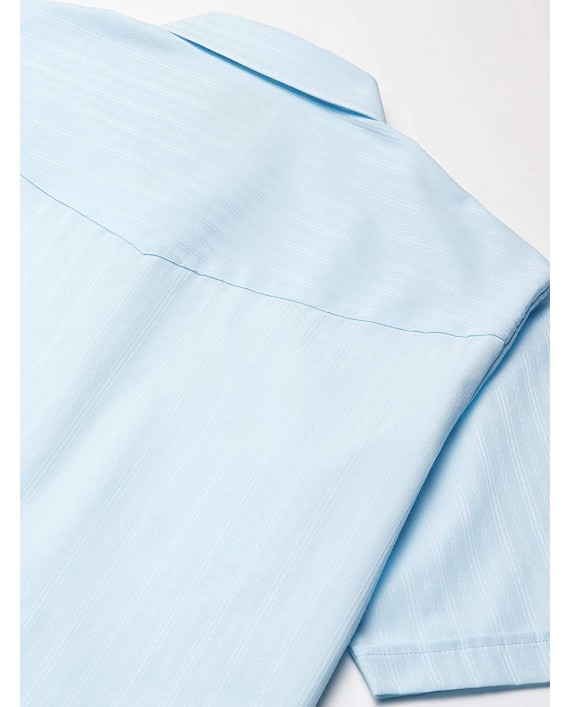 ELY CATTLEMAN Men's Short Sleeve Tone Western Shirt at Men’s Clothing store