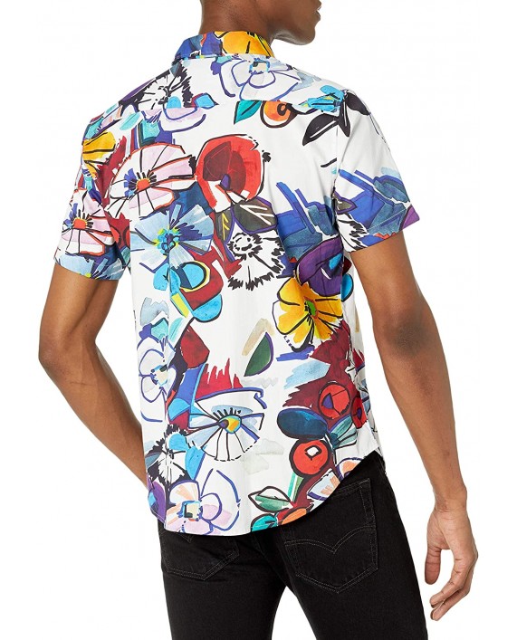 Robert Graham Men's Danti S S Woven Shirt at Men’s Clothing store