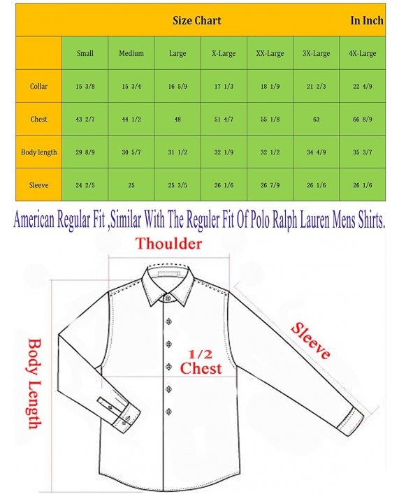Snap Buttons Flannel Shirts for Men Regular Fit Mens Long Sleeve Shirt