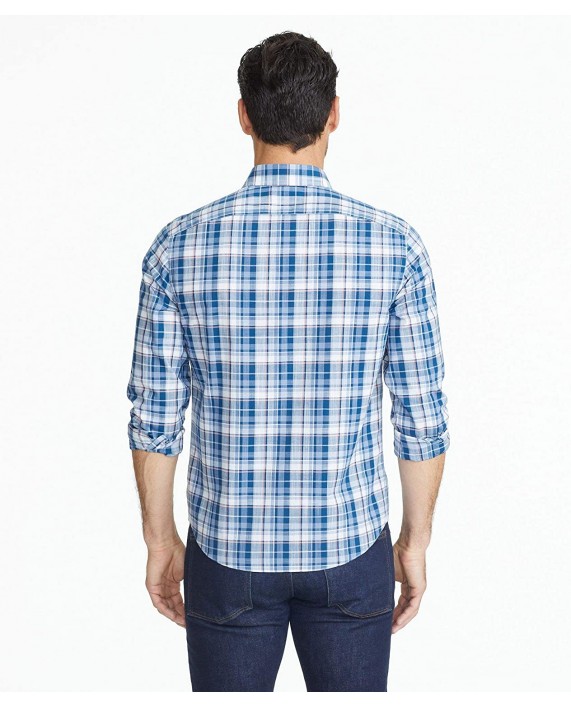 UNTUCKit Terrantez Wrinkle Free - Untucked Shirt for Men Long Sleeve at Men’s Clothing store