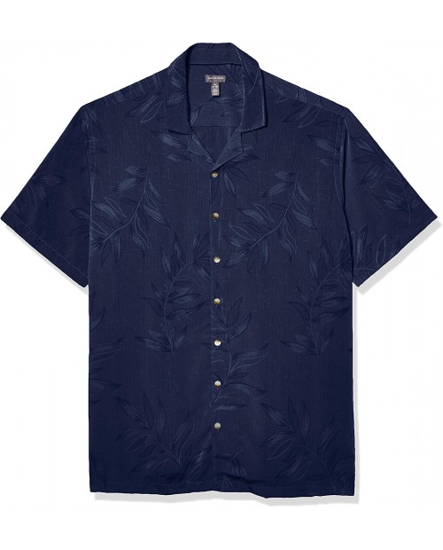 Van Heusen Men's Big and Tall Air Tropical Short Sleeve Button Down Shirt at  Men’s Clothing store