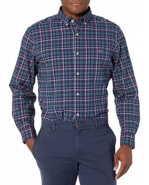 Vineyard Vines Men's Tidal 80s Twill Tucker Classic Button Down Shirt at  Men’s Clothing store