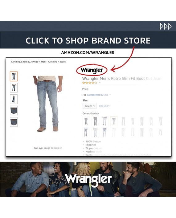 Wrangler Men's George Strait One Pocket Button Long Sleeve Woven Shirt at Men’s Clothing store