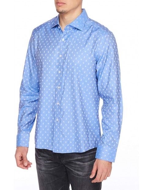 House of Lords Slim FIT Men's Casual Button Down Dress Shirt at Men’s Clothing store