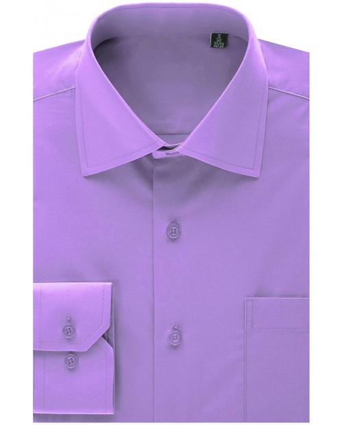 MONDAYSUIT Mens Regular Fit Dress Shirt w Reversible Cuff Big&Tall Available at  Men’s Clothing store