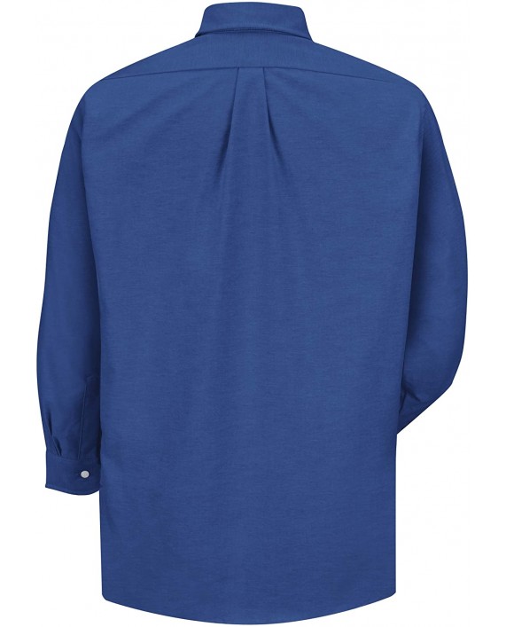 Red Kap mens Long Sleeve Solid Oxford Executive Shirt at Men’s Clothing store