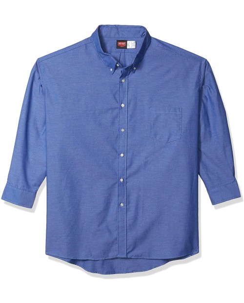 Red Kap mens Long Sleeve Solid Oxford Executive Shirt at  Men’s Clothing store