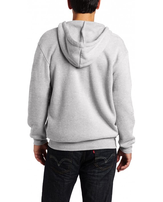 Carhartt Men's MidWeight Hooded Zip Front Sweatshirt Heather Grey X-Large Tall at Men’s Clothing store Athletic Sweatshirts