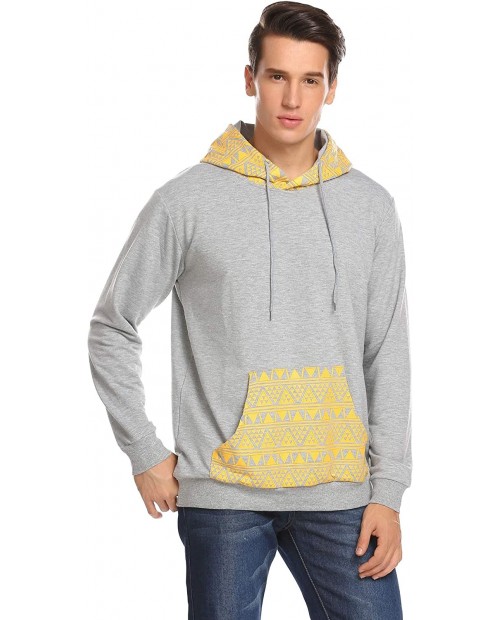 COOFANDY Mens Hip Pop Hoodies Sweatshirt African Dashiki Long Sleeve Pullover Pocket Tops at  Men’s Clothing store