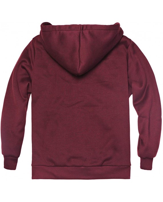 Gary Com Heavyweight Sherpa Hoodies for Men Thick Fleece Lined Full Zip Up Winter Warm Sweatshirts Work Jackets at Men’s Clothing store
