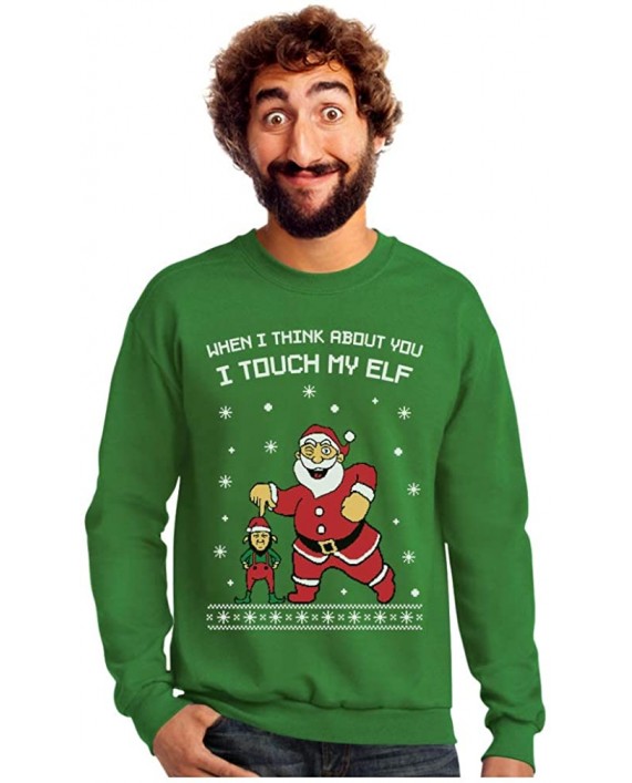 I Touch My Elf Ugly Christmas Sweater Sweatshirt