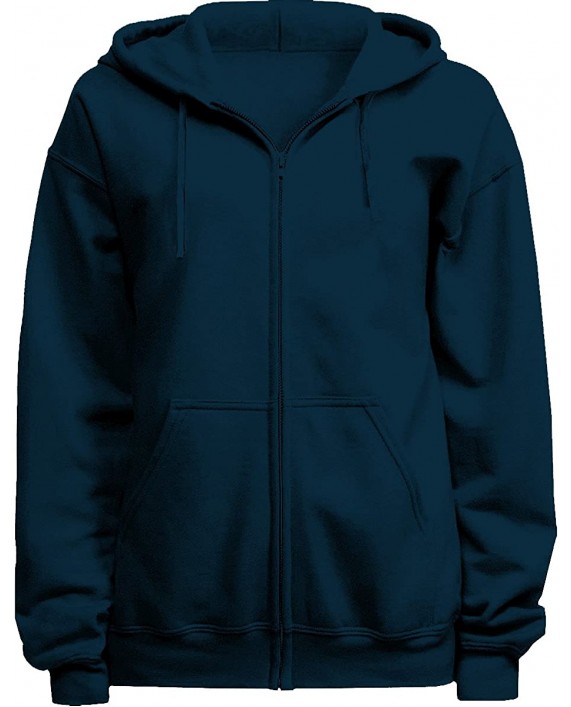 Licensed Mart Mens Hipster Hip Hop Basic Zip-Up Hoodie Lightweight Fleece Jacket