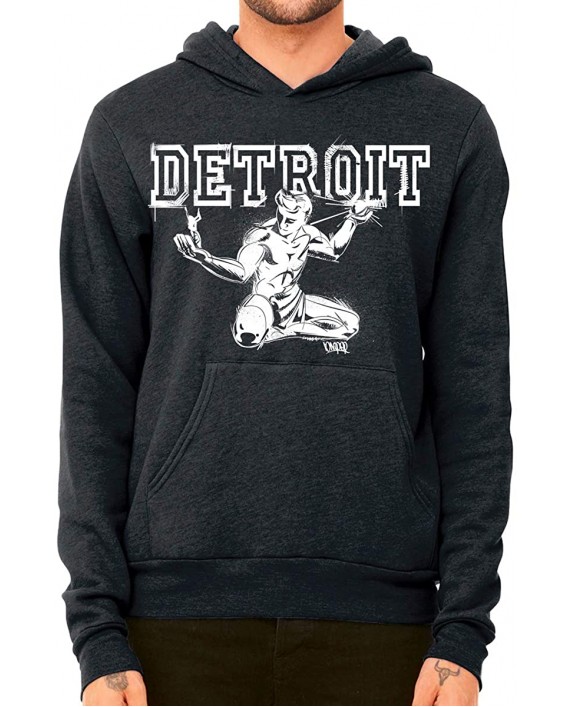 Rock City Threads Spirit of Detroit Fashion Hoodie at Men’s Clothing store