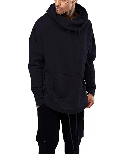 Seidarise Men's hip hop hoodie Streetwear Casual Pullover Relaxed Fit Sweatshirt at Men’s Clothing store