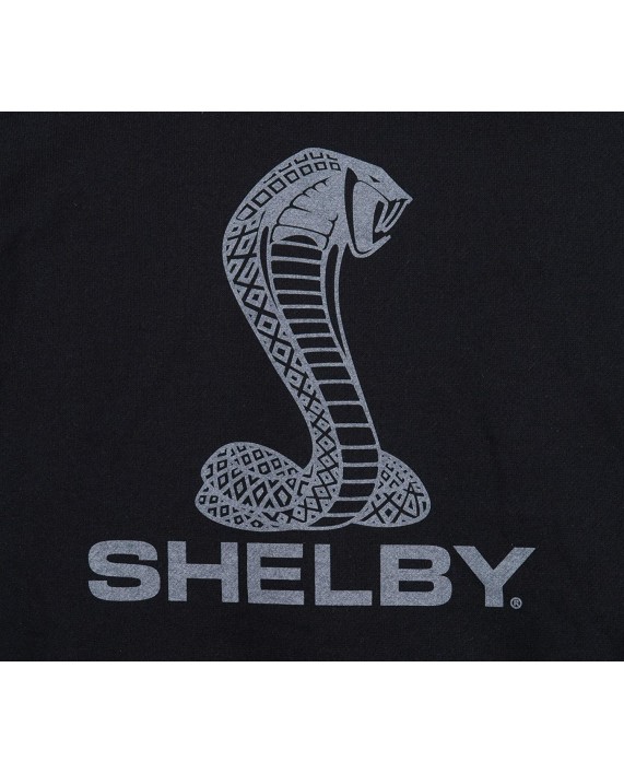 Shelby American Cobra Super Snake Logo Hoody - Black at Men’s Clothing store