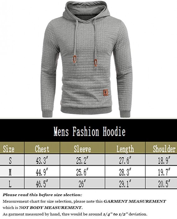 THWEI Mens Polar Fleece Pullover Hoodie Jacket 1 4 Zip Hooded Sweatshirt Outwear at Men’s Clothing store