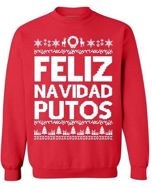 Ugly Christmas Sweaters men for women at  Men’s Clothing store