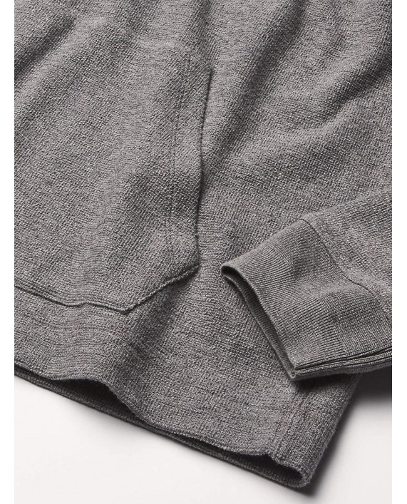 Vince Men's Textured Quarter Zip Hoodie at Men’s Clothing store